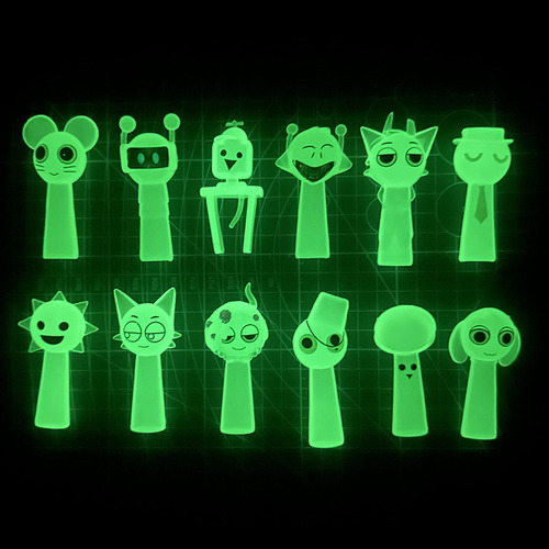 Juguetes Luminosos Sprunki Que Brillan En La Oscuridad