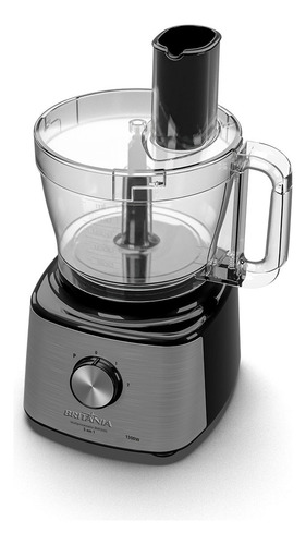 Multiprocessador Britânia 5 Em 1 Bmp2000 1300w Prateado 110v