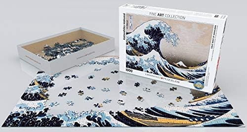 Eurographics Great Wave Kanagawa De Hokusai Puzzle (1000 Pie