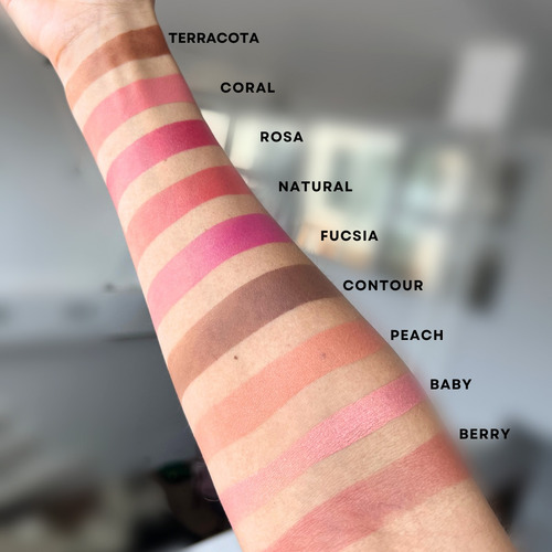 Rubor Tonalizador En Sombra Cremosa Para Contour Regina