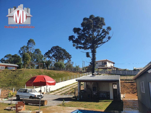 Imagem 14 de 23 de Linda Chácara Com Escritura, 03 Dormitórios, Piscina, Campo De Futebol, Pomar, À Venda, 1000 M² Por R$ 465.000 - Zona Rural - Pinhalzinho/sp - Ch0725