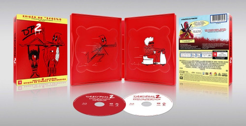 Deadpool 2 - Edição Steelbook - 2 Blu-ray