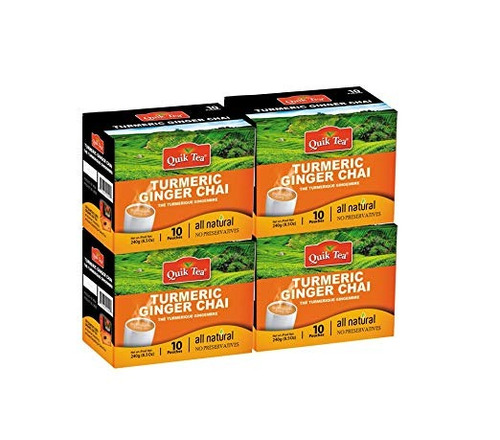 Quiktea Chai Latte, Cúrcuma Jengibre, 960 Gram