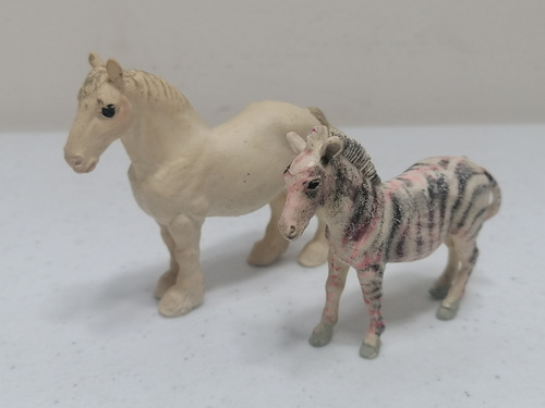 Britains Ltd Figuras Animales Caballo Cebra Vintage 1972 