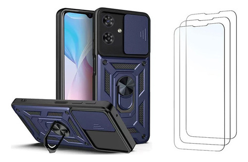 Funda Para Moto G84 Con Protección Antideslizante Y Lente An