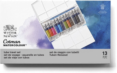 Acuarela En Tubo Winsor & Newton 12 Colores Entrega Inmediat