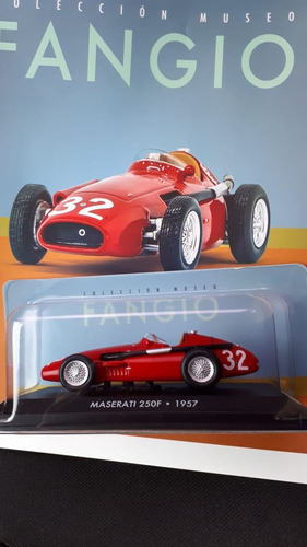 Colección Fangio  Ixo Salvat Esc 1 43 Maserati 11cm 1957