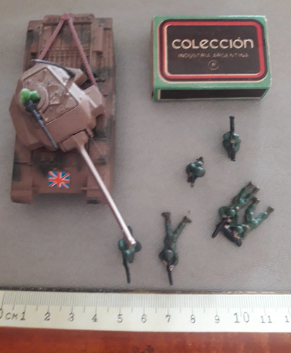Tanque De Guerra Centurion + Soldaditos Birmania Minibox Set