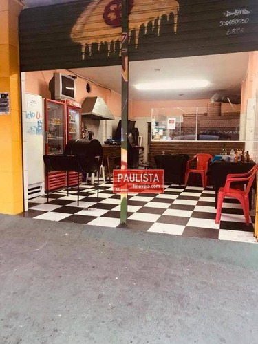 Imagem 1 de 17 de Salão / Loja / Armazém Para Alugar, 1 Cozinha, 1 Banheiro 84 M² Por R$ 1700/mês O Pacote- Socorro - São Paulo/sp. - Sl0124
