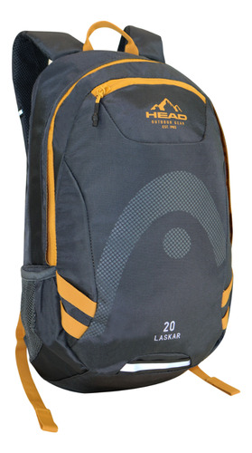 Mochila Outdoor Camping Laskar 20 Gris Mostaza Head