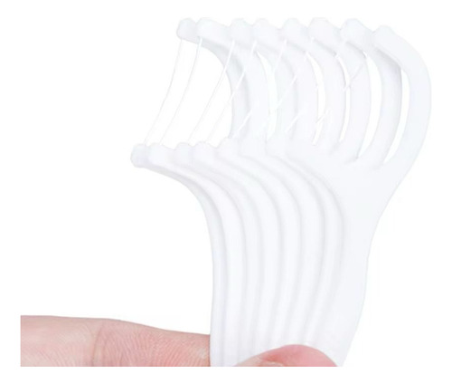 Fio Dental Individual Descartavel Com Haste Floss Pick 200un