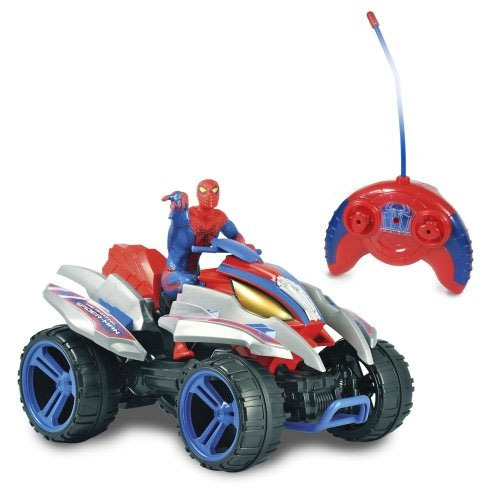 Moto Cuatriciclo Radio Control Spiderman Juguete Children's