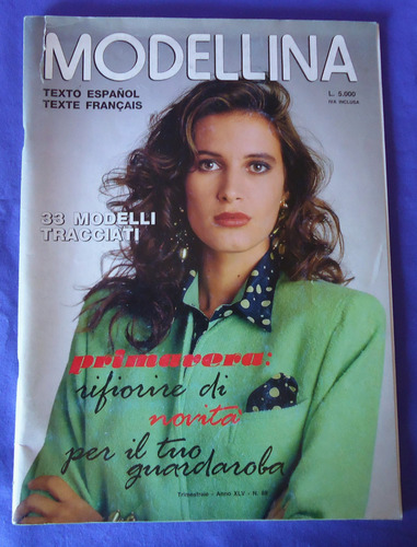 Revista Modellina N° 88 Con Moldes Trazados. Diciembre/1992