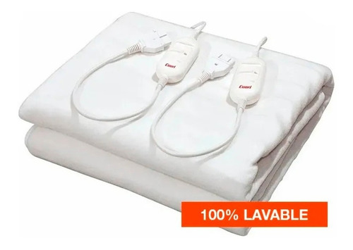 Imagen 2 de 4 de Calienta Cama 2 Plazas Cuori Niveles Temparatura +2controles