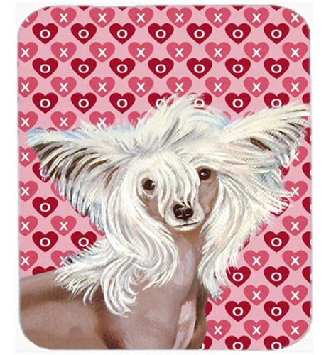 Carolines Treasures Mousehot Padtrivet Chinese Crested Heart