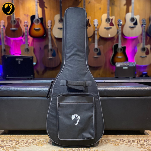 Bag Premium Ponto Do Musico Black P/ Violão Folk - Cort