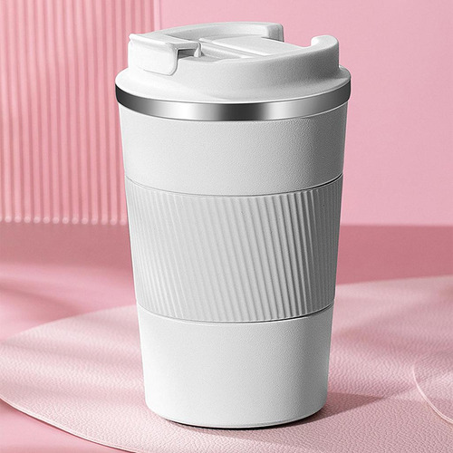 Taza De Viaje Taza De Café Aislada Con Tapa A Prueba De