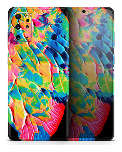 Design Skinz Pintura Abstracta Liquida V14 Protectora Vinilo