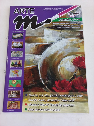 Revista Arte M Num.5 Sum. Foto 2 Incluye Moldes