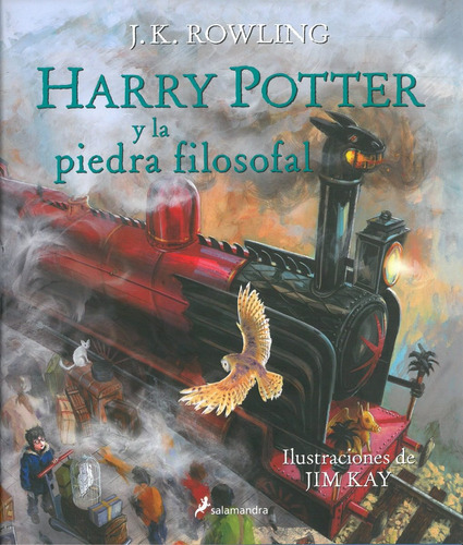 Harry Potter Y La Piedra Filosofal Salamandra Ilustrado