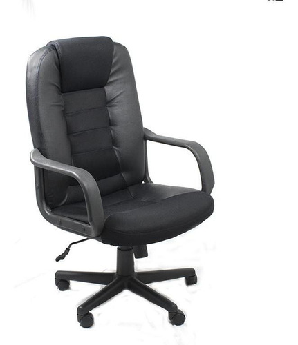 Imagen 2 de 4 de Silla Ejecutiva Con Reposabrazos Xtech Negra Qzy-0939