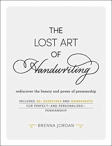 The Lost Art Of Handwriting Rediscover The Beauty An, De Jordan, Brenna. Editorial Adams Media En Inglés