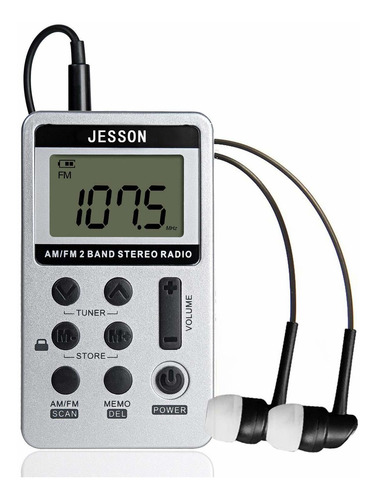 Jesson Personal Digital Tuning Am Fm Pocket Portable And