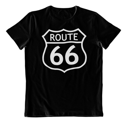 Polera Estampada - Dtf - Route 66 The Rolling Stones