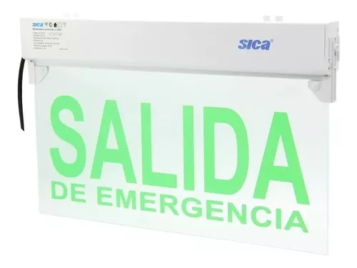 Cartel Salida LED SICA.