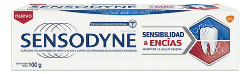 Sensodyne Pasta Dental Sensibilidad & Encías 100g