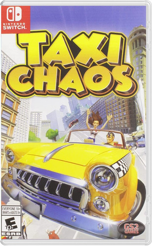 Taxi Chaos Nintendo Switch Juego Físico Nuevo Sellado!!