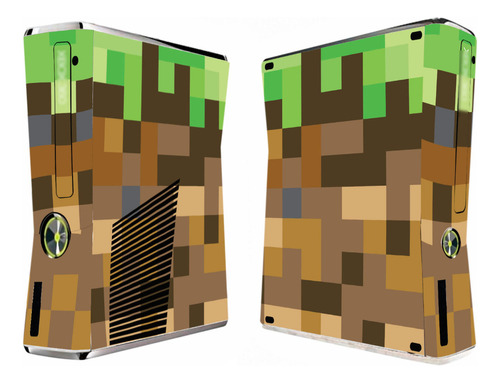 Skin Para Xbox 360 Slim Creeper