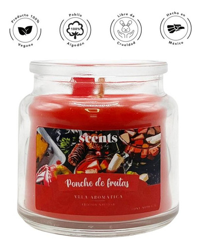 Vela Aromática Fragancias De Navidad 85g Scents For Everyday