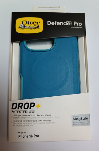 Funda Para Iphone 16/plus/pro Max Otterbox Magsafe Sin Clip Azul Iphone 16 Pro