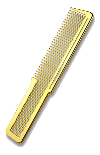 Pente De Corte Profissional Clipper Comb Gold Para Barbeiro