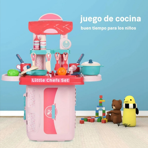 Juego De Juguetes De Cocina, 30 Piezas, Habilidades Interact