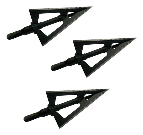 Set 3 Puntas Flecha Tiro Arco Ballesta Navaja Pesca Widow B