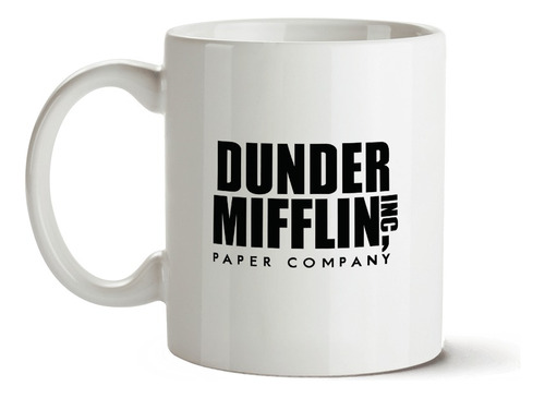 Taza Cerámica Dunder Mifflin, The Office, Series Y Tv