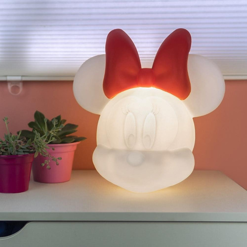 Imagem 2 de 2 de Luminaria Bivolt Minnie 3d - Disney