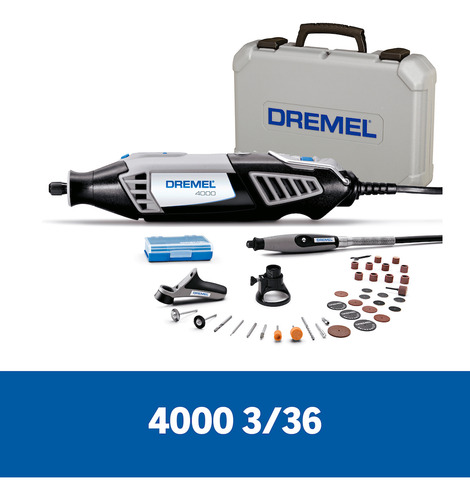 Micro-retífica Dremel 4000 220v Com 36 Acessórios F0134000nc