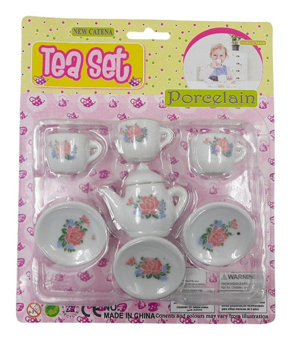 Juego De Tazas De Porcelana Para Niños 