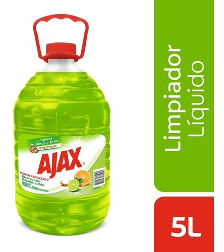 Limpia Piso Ajax Bicarbonato 5l - L a $7060