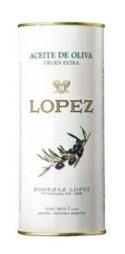 Imagen 1 de 1 de Aceite De Oliva Lopez X 1 Litro Envios.