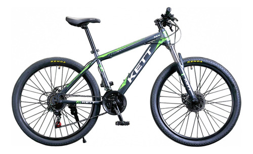 Bicicleta Meka Kett Rodado 27,5 Freno Disco 21 Velocidades Color Verde Tamaño Del Cuadro 27.5