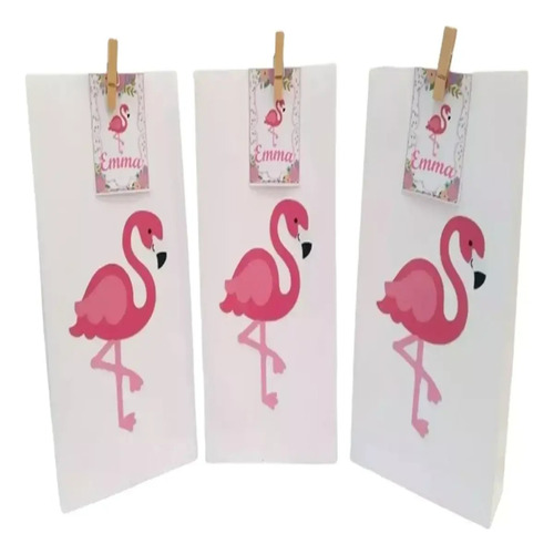 Bolsas Para Sorpresitas Personalizadas Con Flamencos