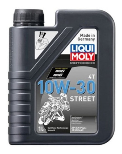 Aceite Liqui Moly 10w30 4t Street X1lt