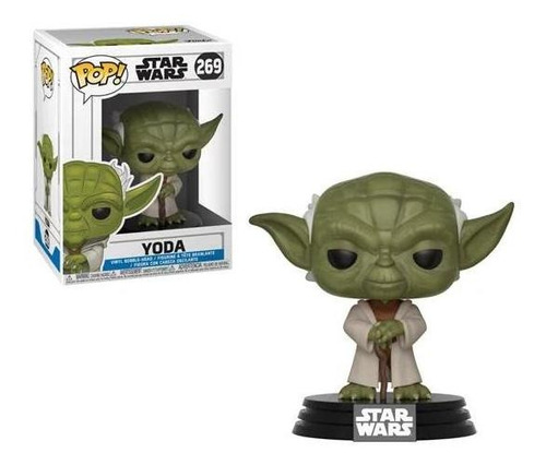 Boneco Funko Pop Star Wars Yoda 269