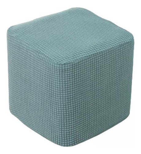 3 Funda Elástica Otomano Plegable Almacenamiento Verde