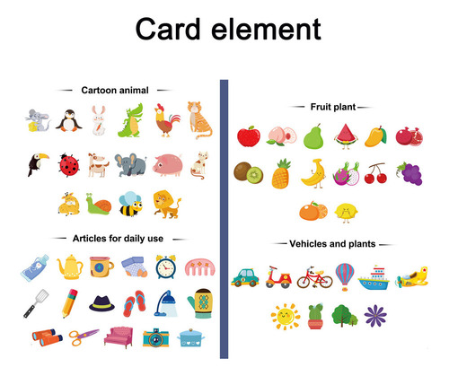 Nuevo Puzzle Family Night Find The Same Pattern 54 Cards