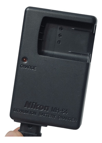 Carregador Nikon Mh-64 Para Bateria Nikon En-el11 Cor Preto